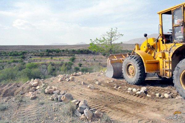 62 هزار متر زمین دولتی در شهرضا رفع تصرف شد