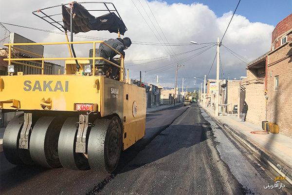 بازدید از پروژه بازآفرینی شهری بهسازی معابر در بجنورد 